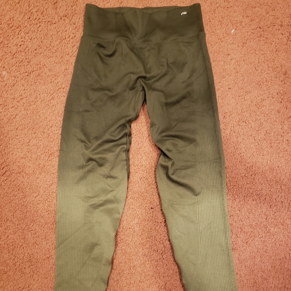 PINK Victoria's Secret Pants - New Victoria's secret Pink "army green" leggings..size small